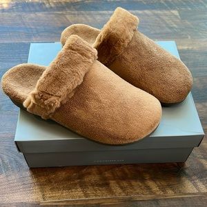 NIB Vionic Adjustable Mule Slippers - Marielle Toffee Size 10